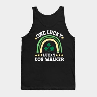 One lucky dog walker Tank Top